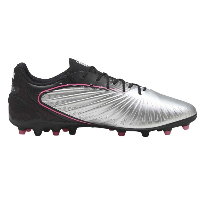 Puma Mens King Match Mg Firm Ground Football Boots  Silver